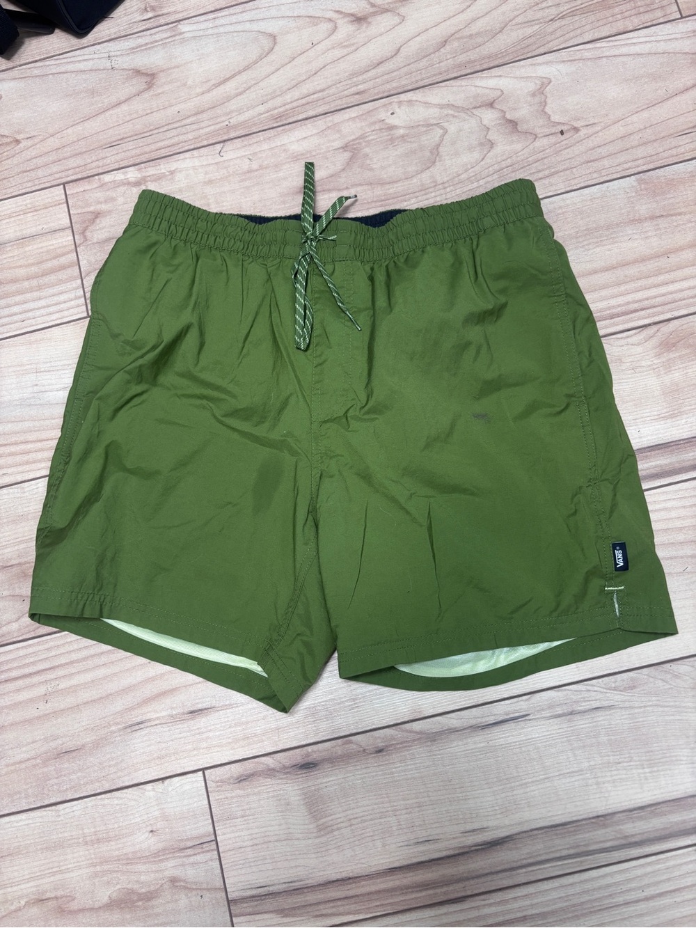 Vans Olive Green Athletic Shorts